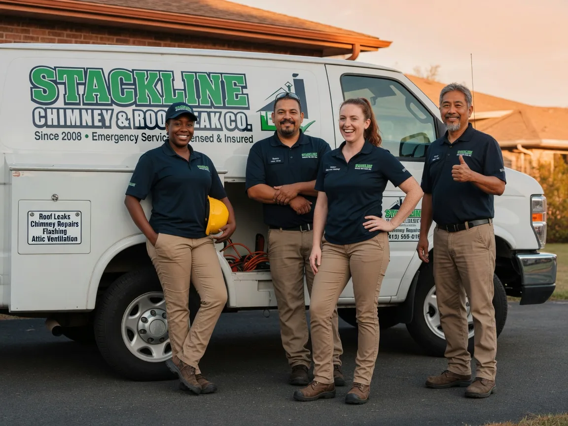 Chimney flashing repair company in Iowa City, IA
